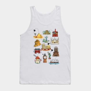 Around the World Tank Top